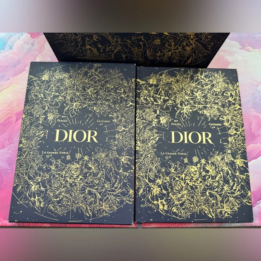 Limited Edition Celestial Notebook with Bag (NIB; Navy/Gold; 7x5 inches)